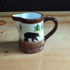 Young's Heartfelt Kitchen Creations Black Bear Creamer